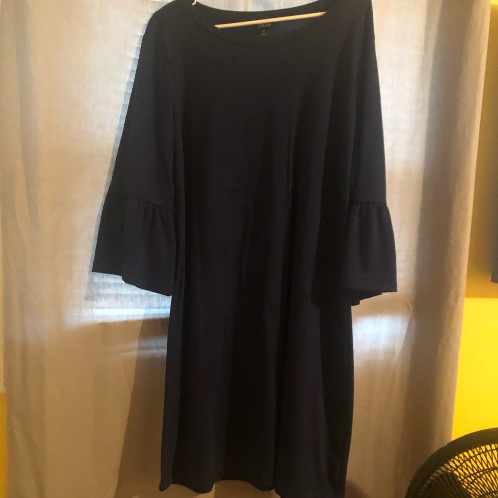 Navy blue woman’s dress